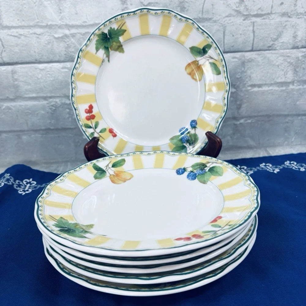Noritake Epoch Orchard Valley E136 Salad Plate Discontinued